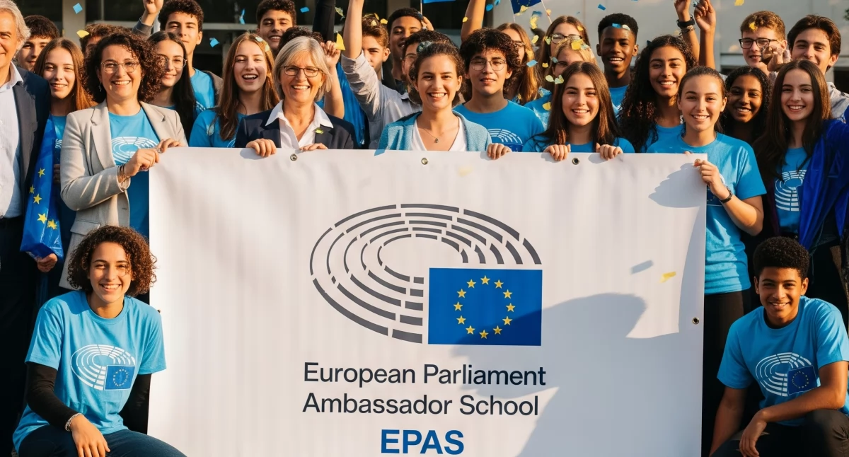 Szkoły, edukacja, Kamiennogórski ZSZiO europejską szkołą ambasadorem - zdjęcie, fotografia