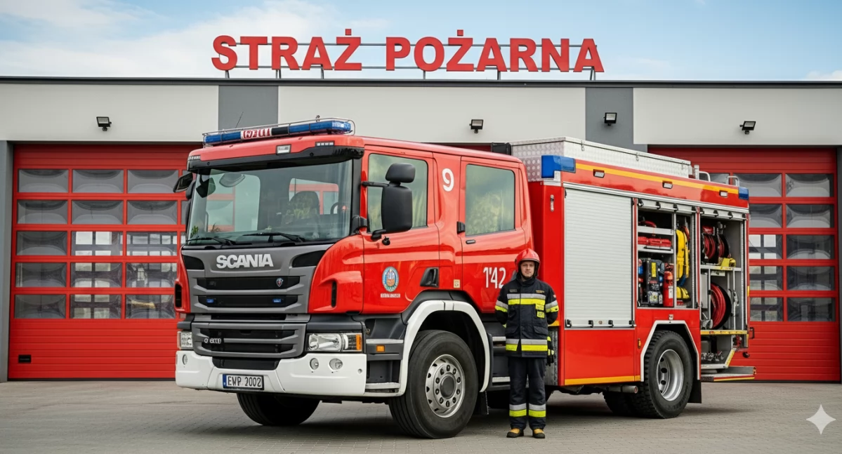 Straż pożarna, przetarg lubawskich strażaków - zdjęcie, fotografia
