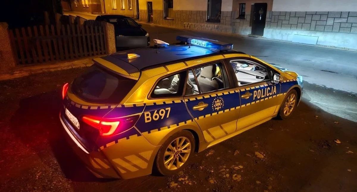 Policja, Trzeźwy wieczór zamiast poranka - zdjęcie, fotografia