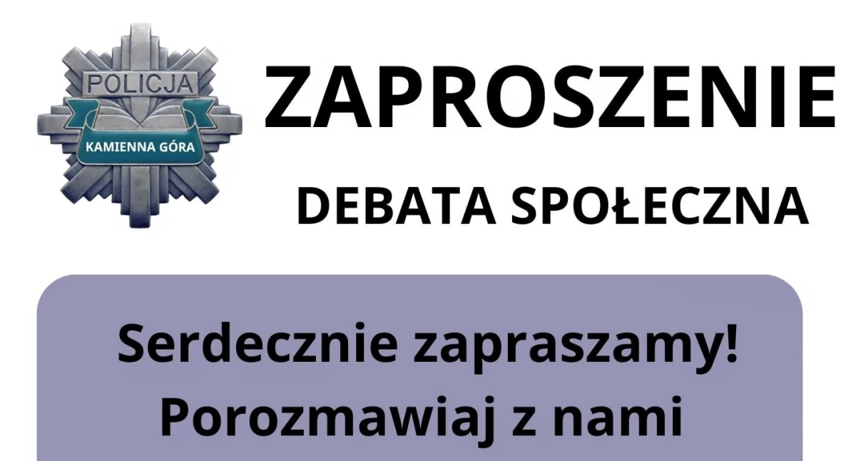 Policja, Debata społeczna - zdjęcie, fotografia