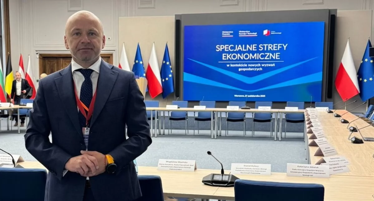 Z urzędów, Spotkanie przedstawicieli Specjalnych Stref Ekonomicznych Ministrem Finansów Gospodarki - zdjęcie, fotografia