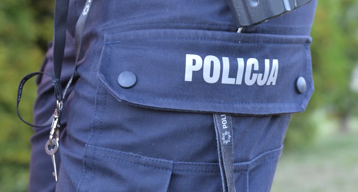 Policja, Zdradziło nerwowe zachowanie - zdjęcie, fotografia