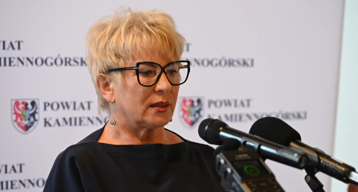 Małgorzata Krzyszkowska, starosta powiatu kamiennogórskiego