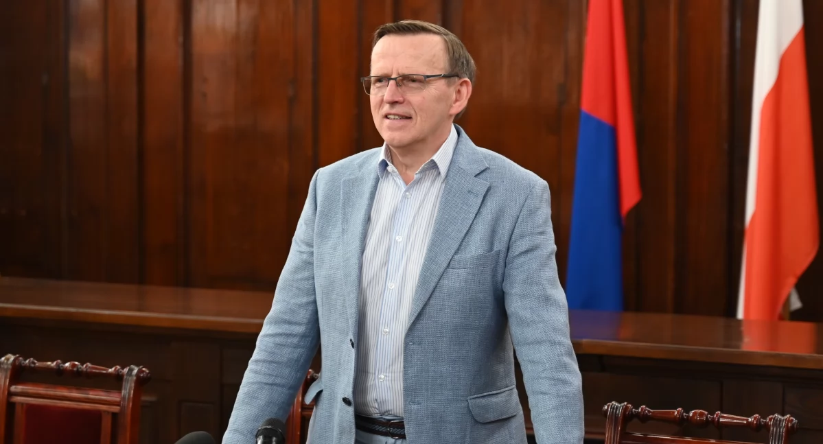 Janusz Chodasewicz, burmistrz Kamiennej Góry, fot. archiwum