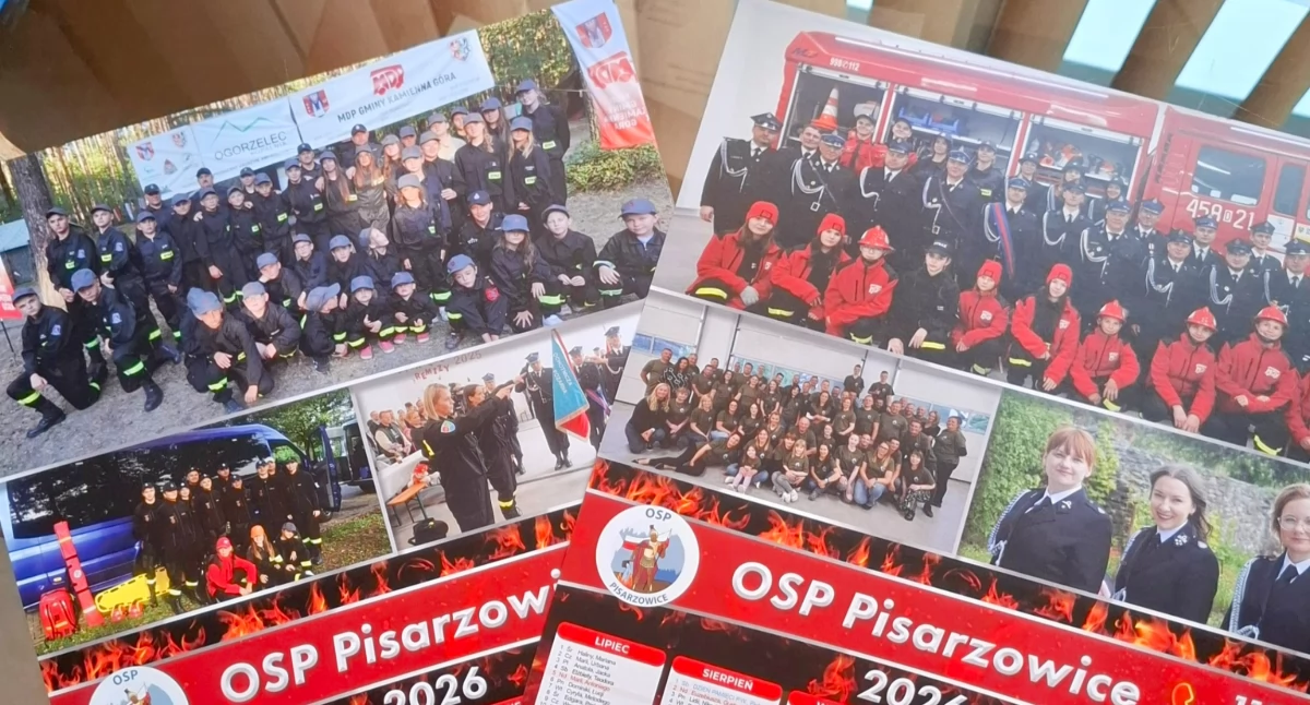 Straż pożarna, Kalendarze Strażackie - zdjęcie, fotografia