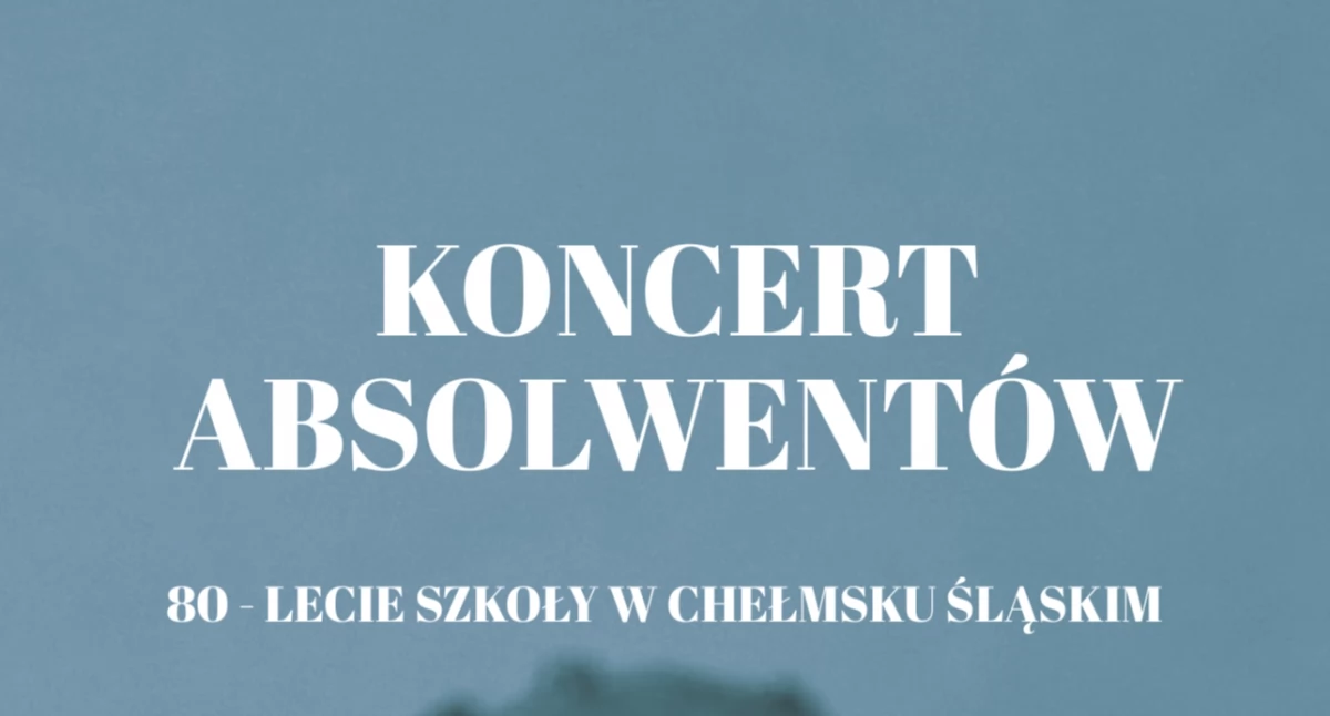 Inne wydarzenia kulturalne, Koncert absolwentów - zdjęcie, fotografia