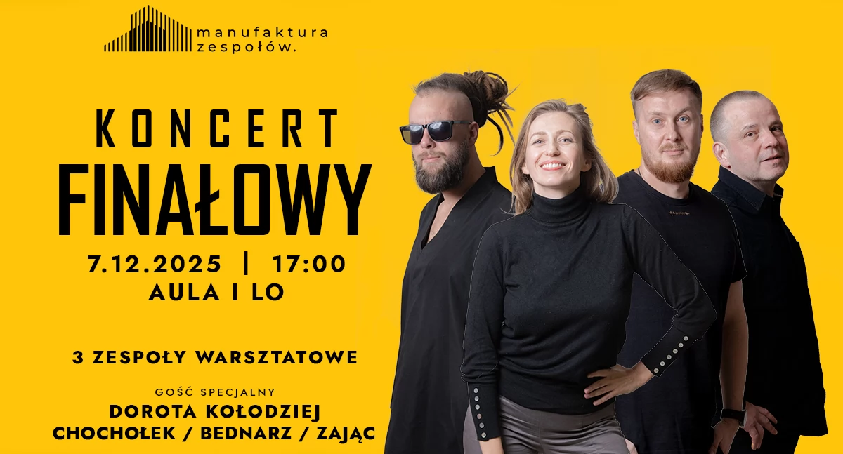 Koncerty, pokolenia świdnickich muzyków finałowym koncercie Manufaktury Zespołów - zdjęcie, fotografia