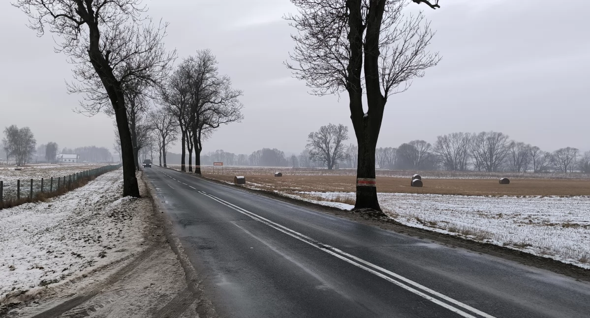 Ptaszków, była droga krajowa nr 5