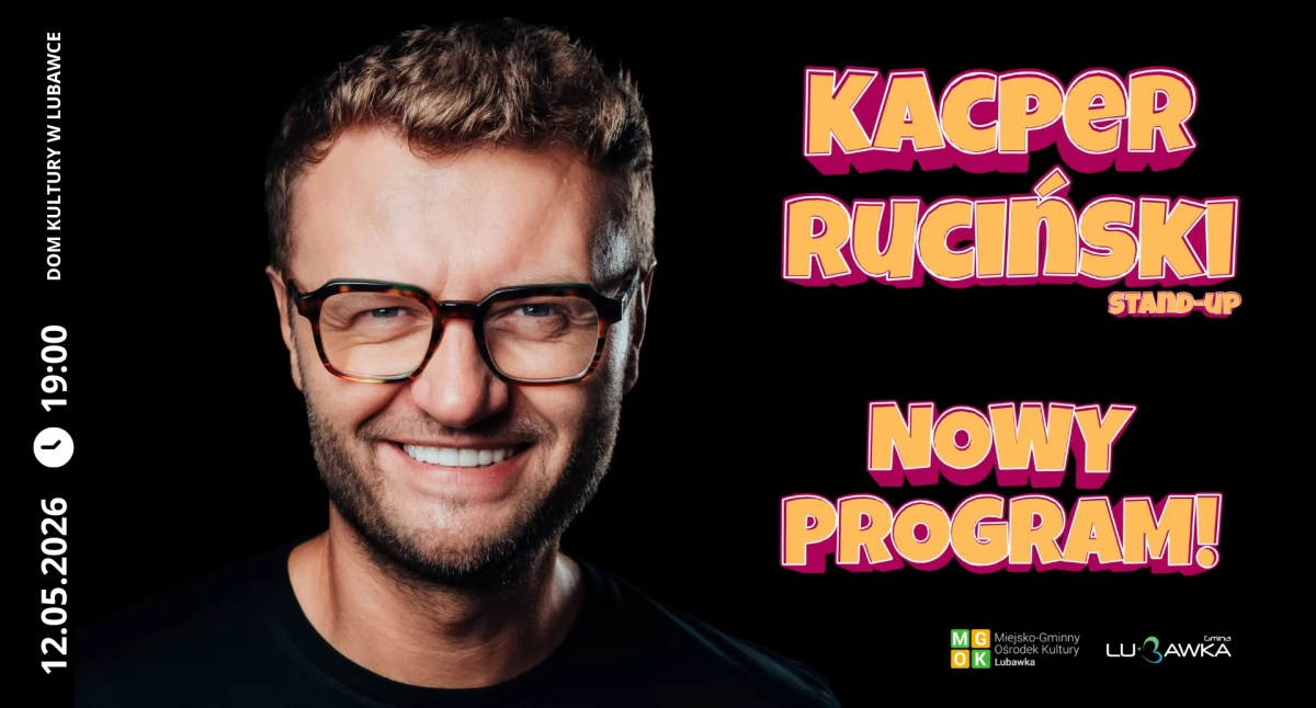 Inne wydarzenia kulturalne, Program Kacper Ruciński bilet - zdjęcie, fotografia