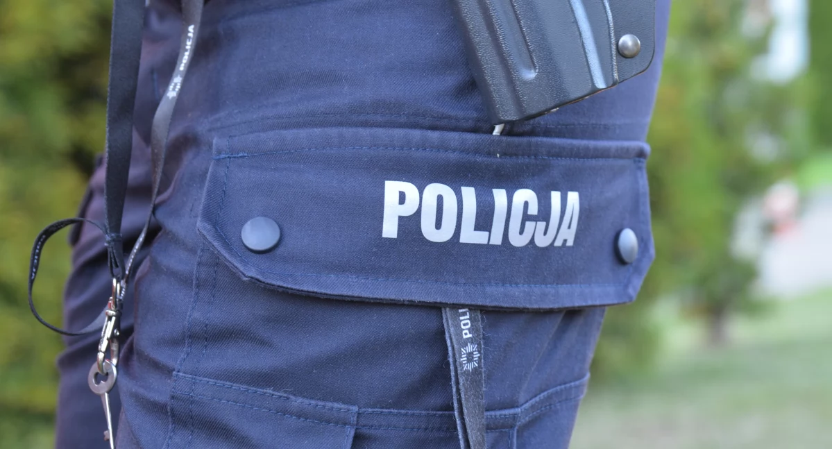 Policja, Stracił mógł więcej - zdjęcie, fotografia