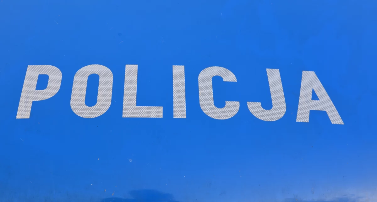 Policja, Interwencja policji stacji paliw - zdjęcie, fotografia
