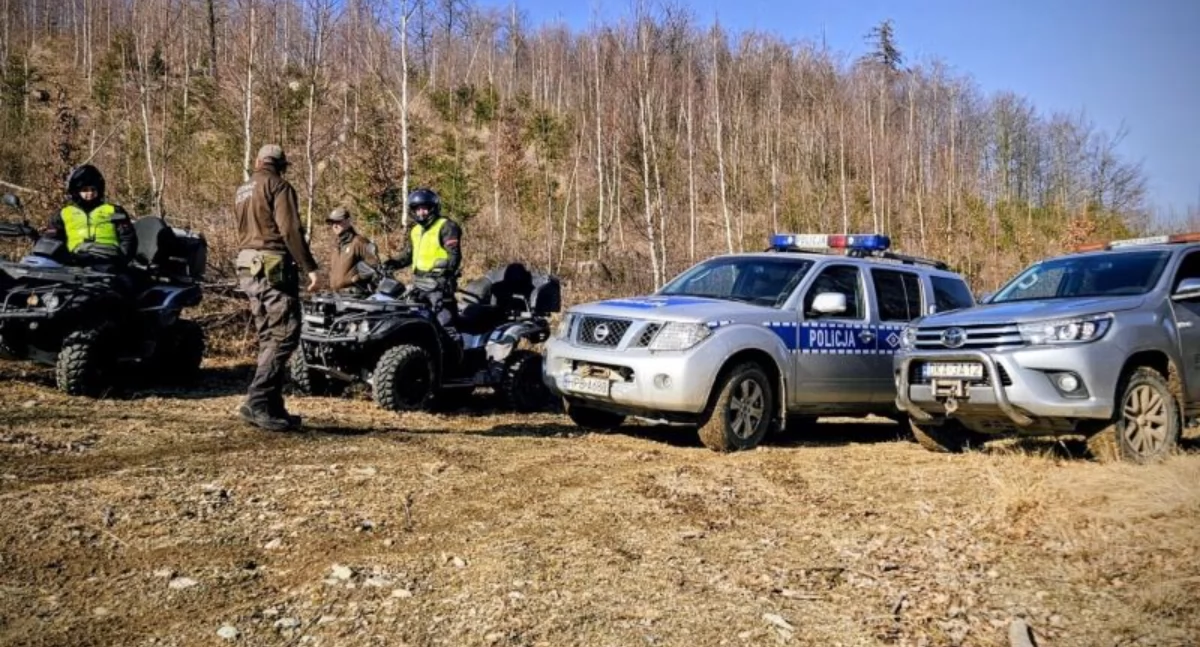 Policja, Akcja Wieniec - zdjęcie, fotografia