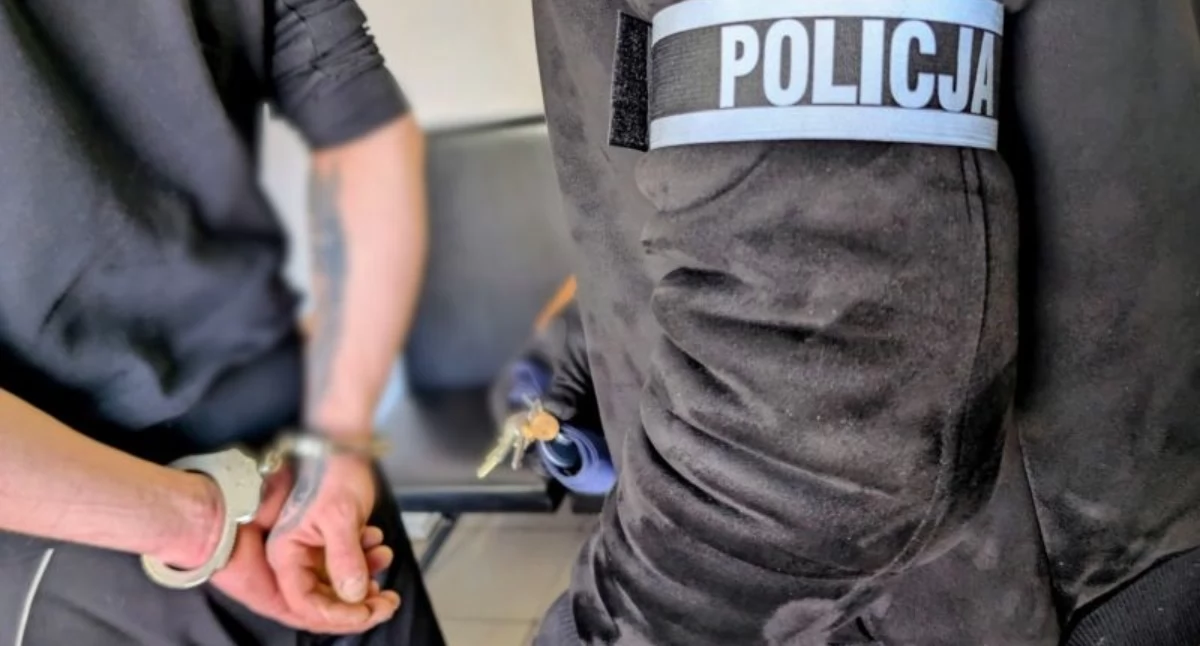 Policja, Nieudana ucieczka przez powiaty - zdjęcie, fotografia