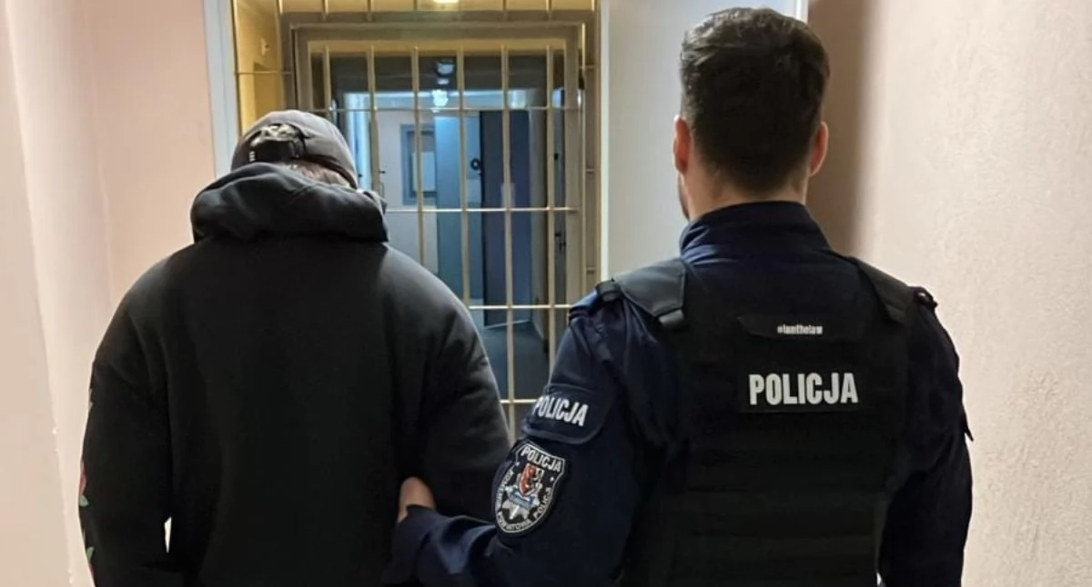 Policja, Lubawscy policjanci zatrzymali poszukiwanego - zdjęcie, fotografia
