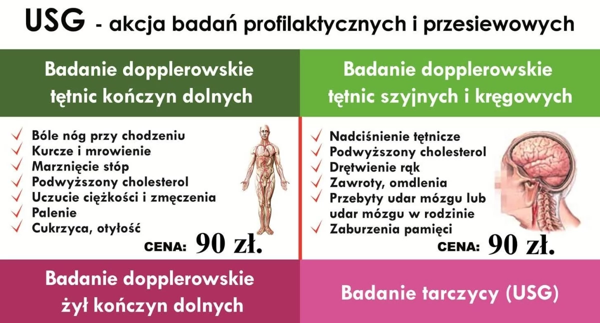 Zdrowie, akcja badań profilaktycznych przesiewowych - zdjęcie, fotografia