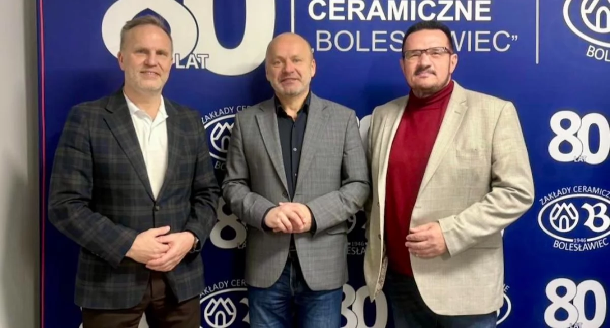 Z urzędów, Spotkanie zakładach ceramicznych - zdjęcie, fotografia