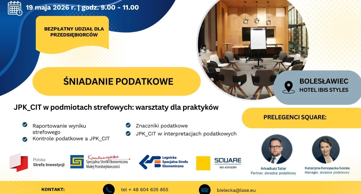 Z urzędów, Prowadzisz działalność przegap spotkania! - zdjęcie, fotografia