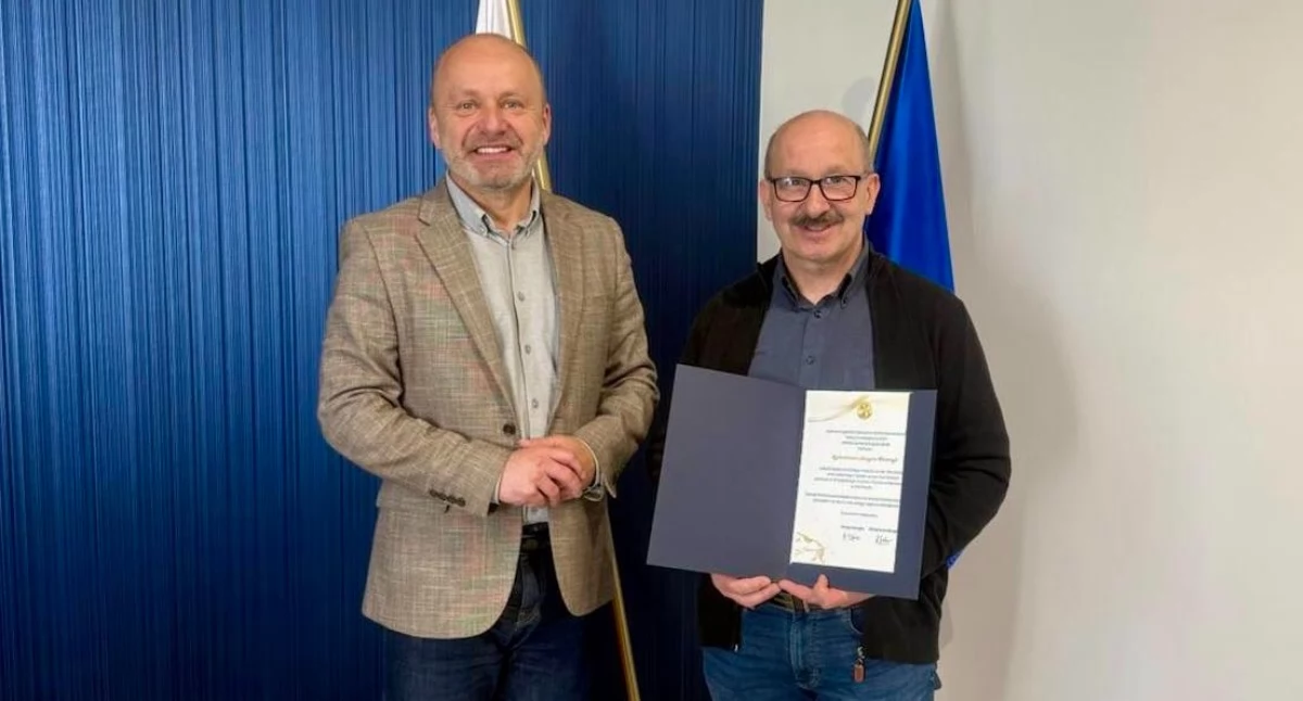 Z urzędów, Spotkanie mistrzem serowarstwa - zdjęcie, fotografia
