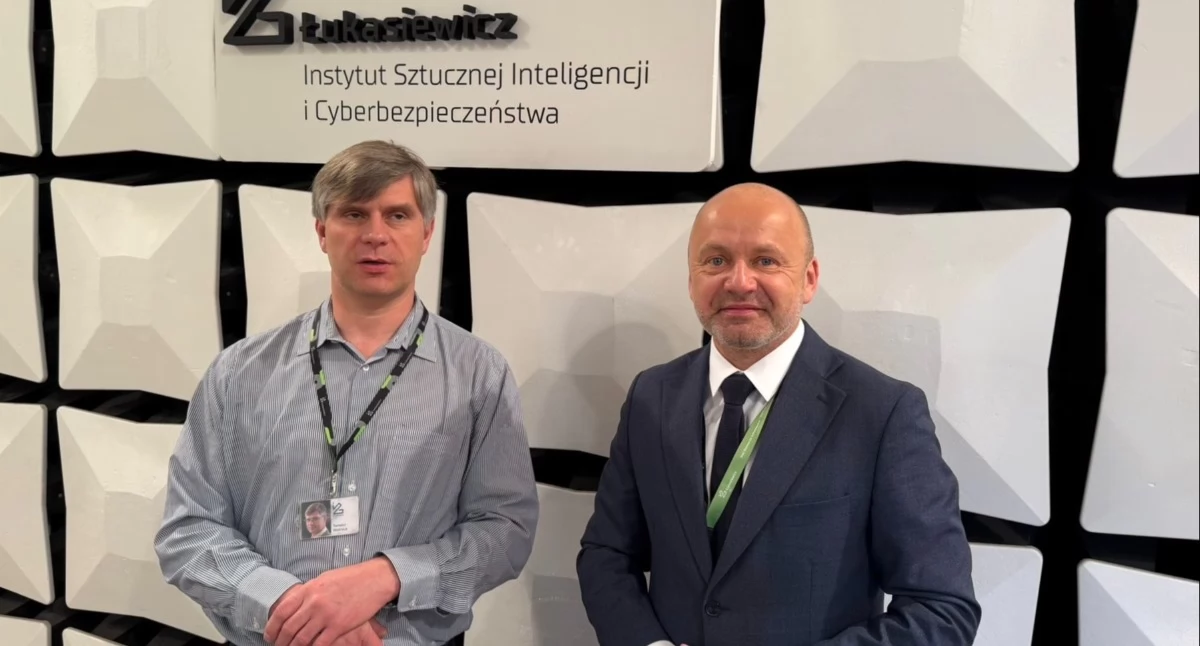Z urzędów, Spotkanie Instytucie Sztucznej Inteligencji Cyberbezpieczeństwa - zdjęcie, fotografia