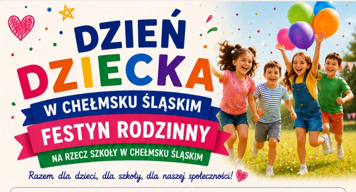 Szkoły, edukacja, Dzień Dziecka Chełmsku Śląskim - zdjęcie, fotografia
