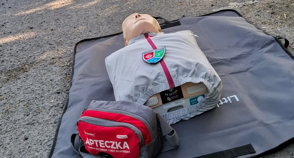 Policja, Mandat pierwsza pomoc - zdjęcie, fotografia