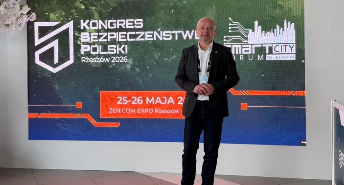 Z urzędów, Prezes Zarządu KSSEMP Arkadiusz Dybiec reprezentuje KSSEMP Kongresie Bezpieczeństwo Polski Smart Forum! - zdjęcie, fotografia