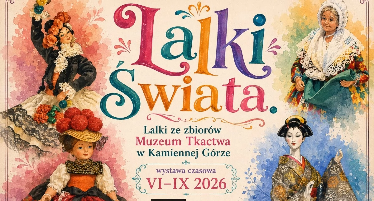 Wystawy, Lalki świata Muzeum Tkactwa Kamiennej Górze - zdjęcie, fotografia