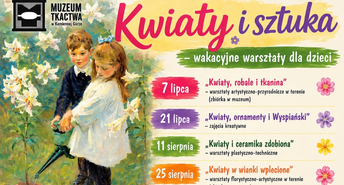 Inne wydarzenia kulturalne, Wakacje pełne kwiatów muzeum - zdjęcie, fotografia