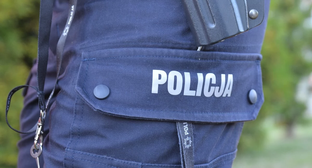 Policja, Problemy motocyklisty zatrzymanego Pisarzowicach - zdjęcie, fotografia
