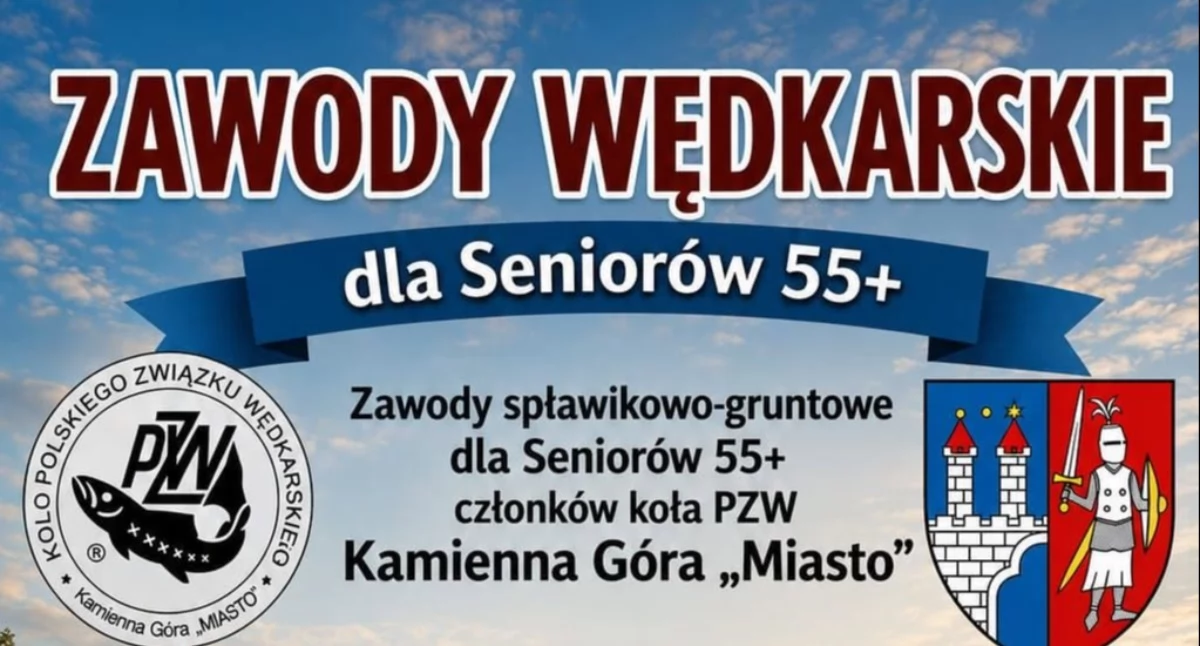 Wędkarstwo, Zawody wędkarskie seniorów - zdjęcie, fotografia