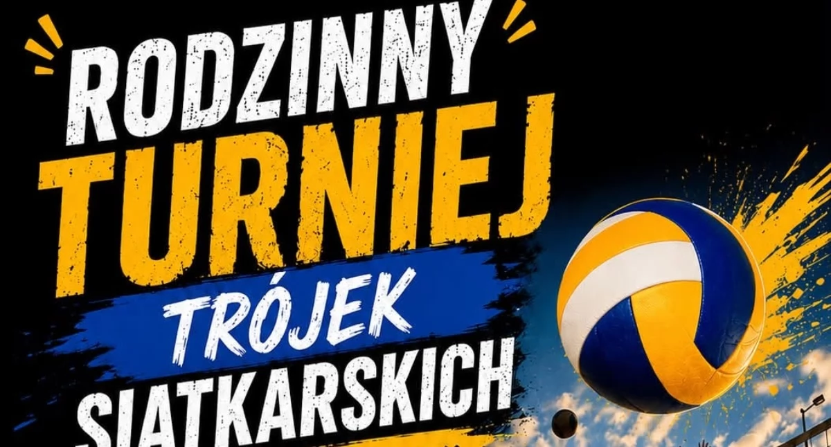 Siatkówka, Rodzinny Turniej Siatkarskich Trójek - zdjęcie, fotografia