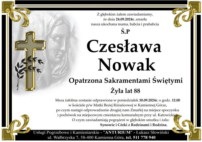 Czesława Nowak