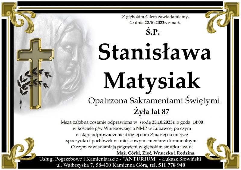 Stanisława Matysiak