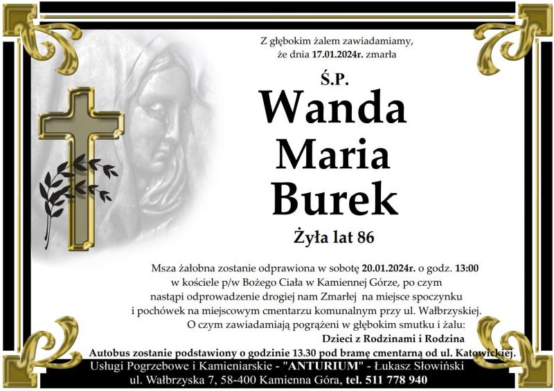 Wanda Maria Burek
