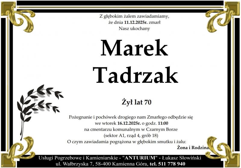 Marek Tadrzak
