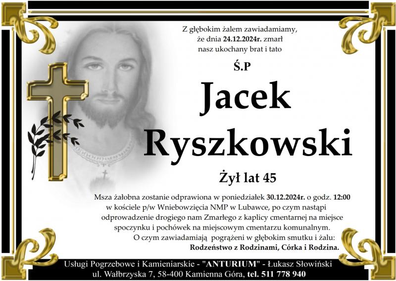 Jacek Ryszkowski