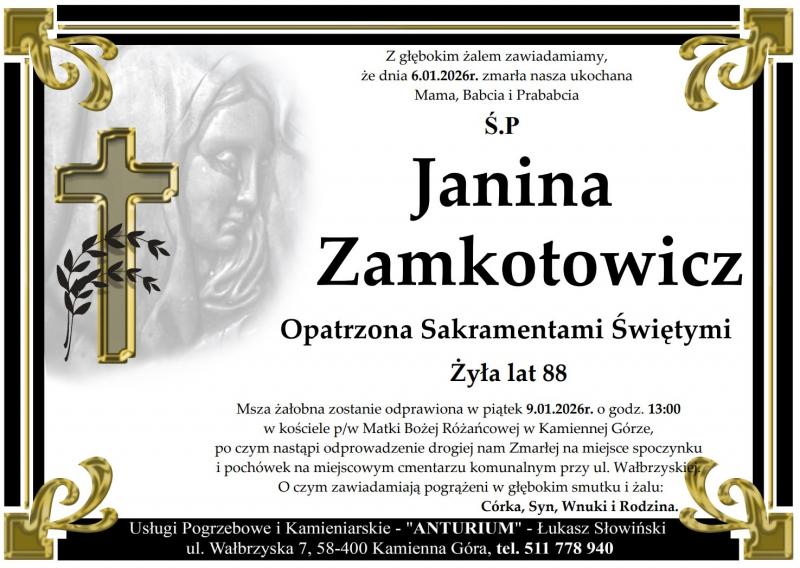 Janina Zamkotowicz
