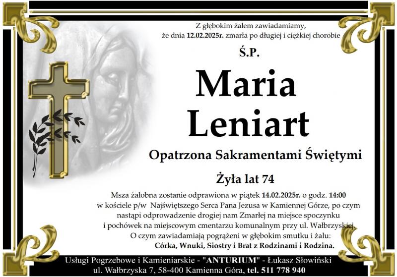 Maria Leniart