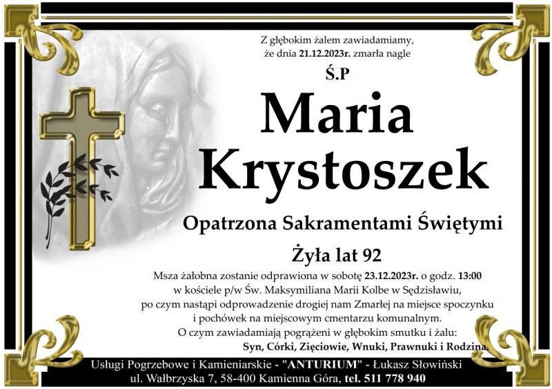 Maria Krystoszek