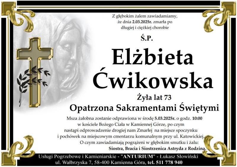 Elżbieta Ćwikowska