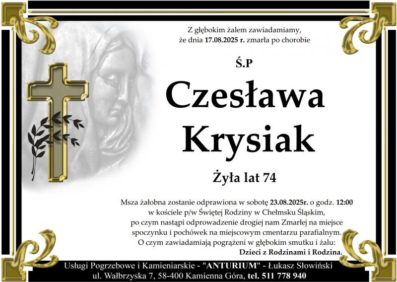 Czesława Krysiak