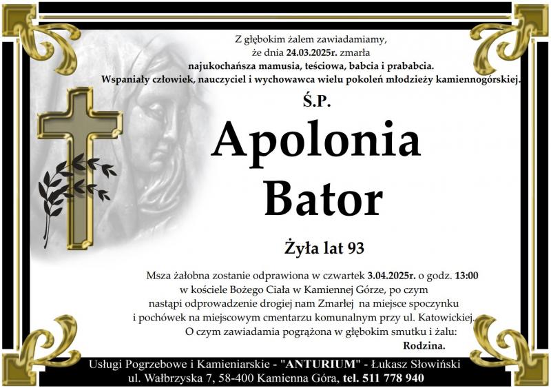 Apolonia Bator
