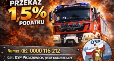 1,5% podatku dla OSP Pisarzowice