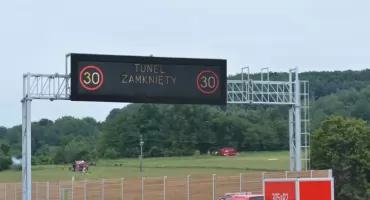 Przegląd tuneli - S3 zamknięta