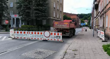 Utrudnienia w centrum Kamiennej Góry