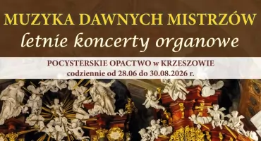 Letnie koncerty organowe w Krzeszowie