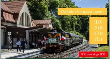 Wakacyjny pociąg retro