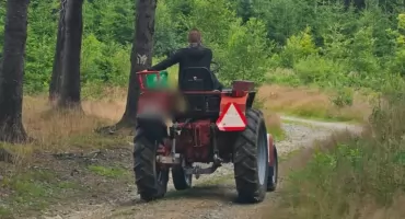 Ciągnikiem na grzyby
